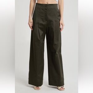 NWT A.L.C. Women’s Bennett Pleated Wide Leg Pants Size 10